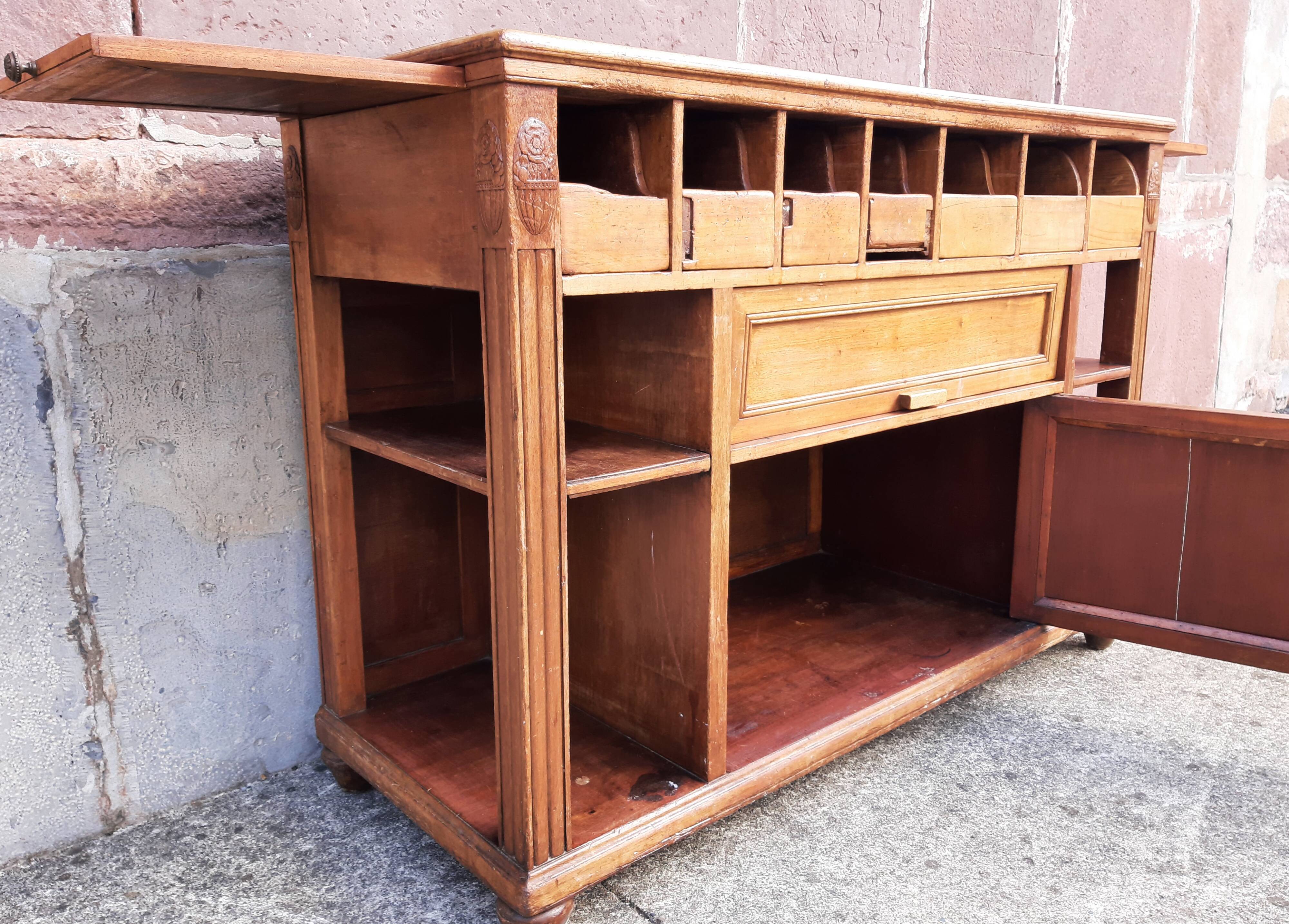 1950s restaurant serving trolley (serving console or coffee cabinet)