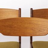Set of 4 Teak Dining Chairs in the Style of Erik Buch, Mid-Century, 1960s