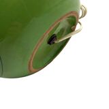 Space Age green ceramic table lamp, Italy 1960s