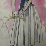 Fashion drawing G. Mazoyer
