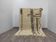 Traditional handmade natural wool Berber rug 2/3 m