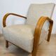 Art Deco Lounge Arm Chair by A. Kropacek & K. Kozelka,1960’s