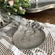 Art Nouveau ashtray in pewter signed L. Kann, foundry Siot-Decauville