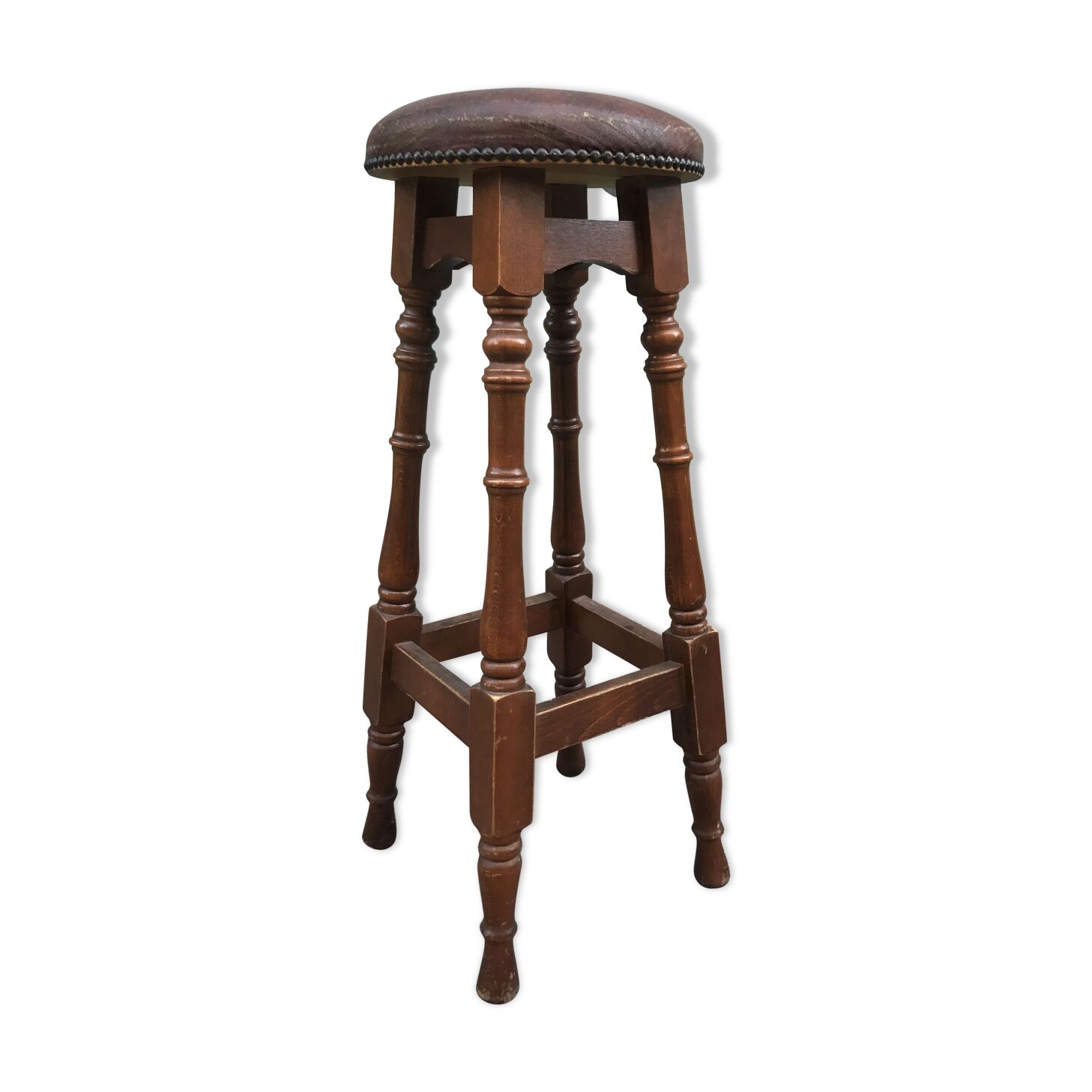 Tabouret de bar rustique