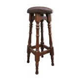 Tabouret de bar rustique