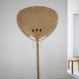 Large-format Uchiwa light fixture designed by Ingo Maurer