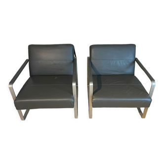 Lot de 2 fauteuils bo concept