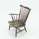 Scandinavian spindle back armchair 1960s