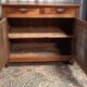 Louis XVI height-adjustable buffet in walnut