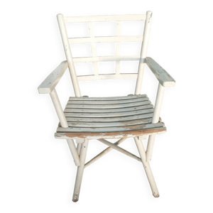 fauteuil de véranda - bois 1960