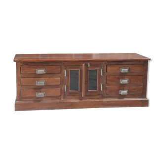 Former low buffet old teak 110 x 40 x 41