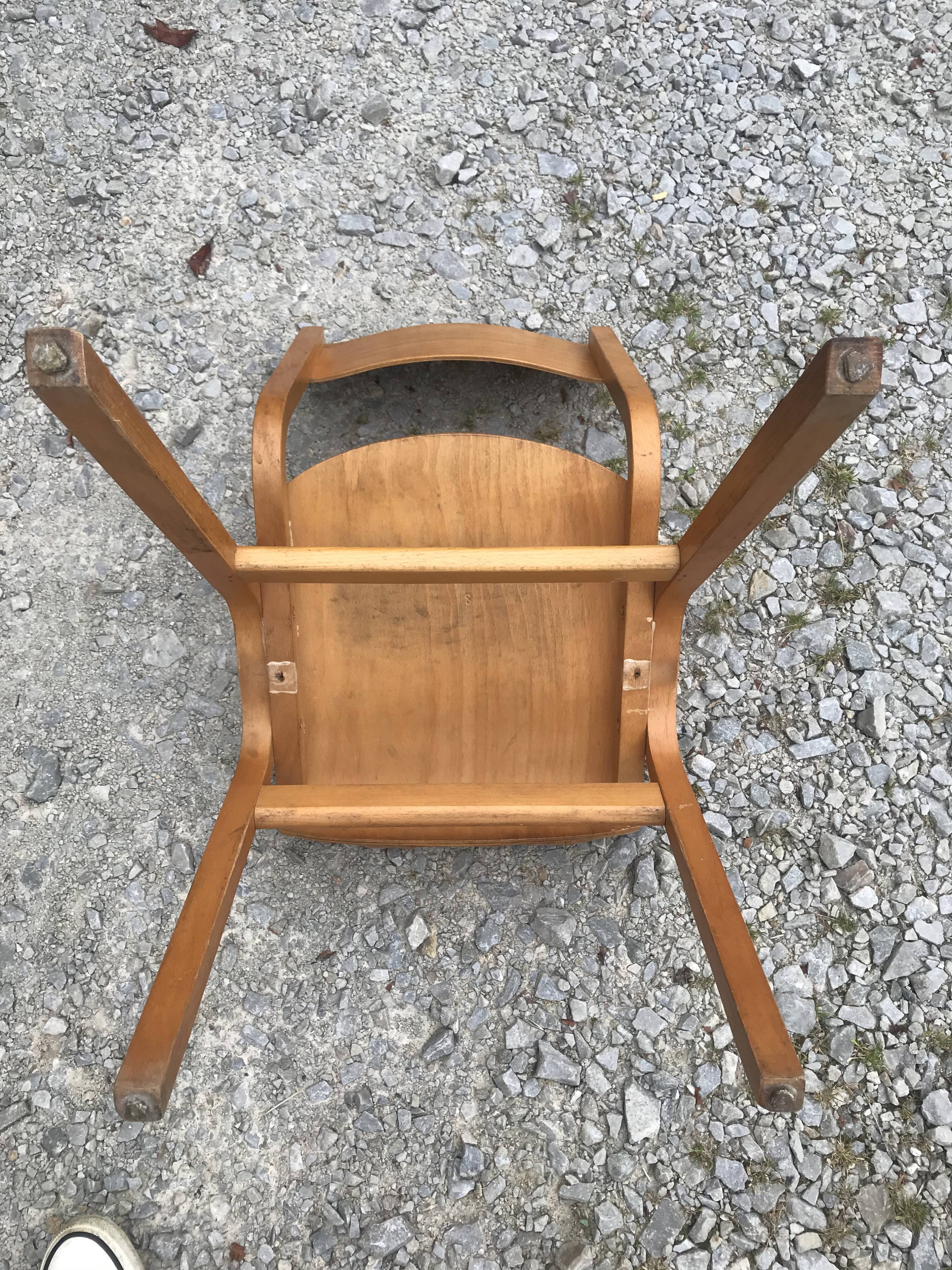 Lot 8 Vintage Scandinavian Chairs