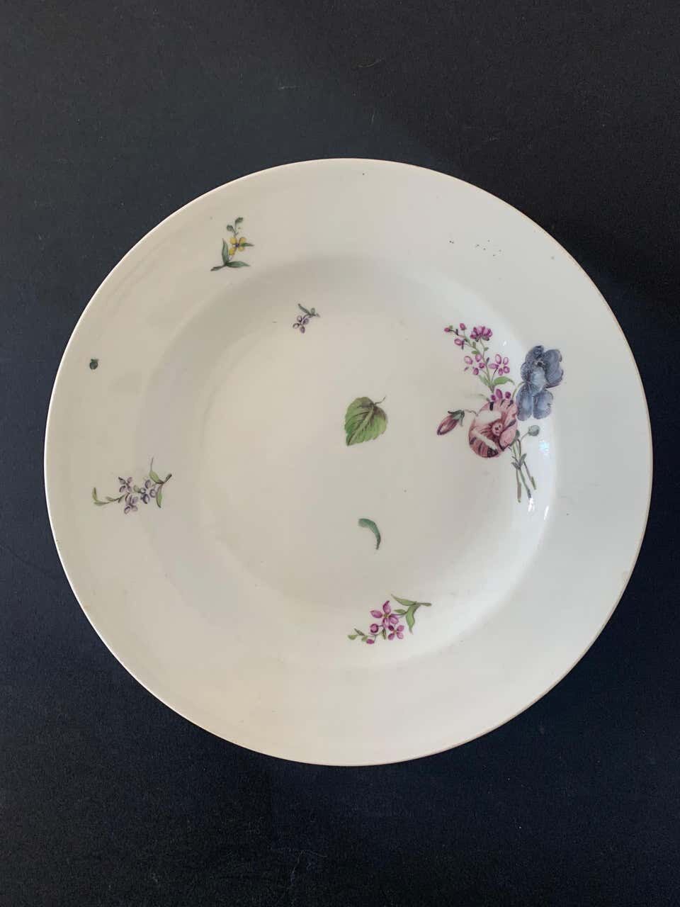 Chinese porcelain plate of the 18th century indian company