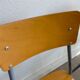 Set of 10 school chairs 70s