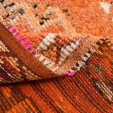 3x10 Turkish Vintage Runner Rug, 90x300Cm