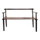 Banc brutaliste début XXème