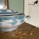 Old tureen or vegetable in Iron Earth Prima de Saint Amand