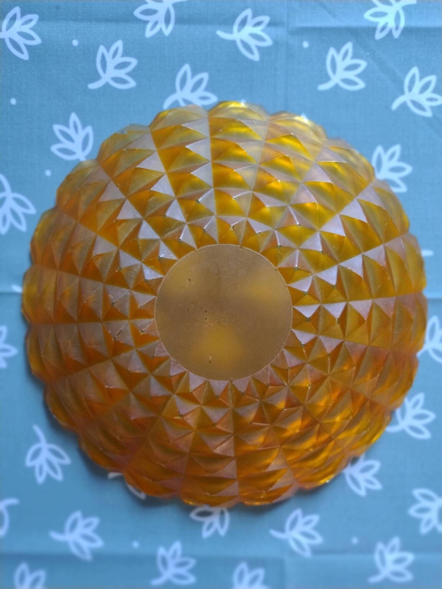 Decorative sun plateau (Art Deco, vintage) in its original condition.