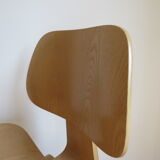 Single Dcw Dining Chair By Charles Eames For Vitra 1990s Ash A