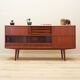Buffet haut en teck, design danois, années 1970, production : Danemark