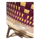 Vintage rattan bistro chairs