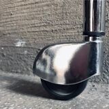 1950s/60s Chrome and Faux Leather Office Chair