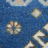 Medium Size Royal Blue Oushak Rug