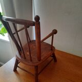 Old doll chair