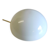 Plafonnier ou applique globe opaline diam. 15 cm - mid. XXeme