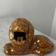Ceramic lion ashtray