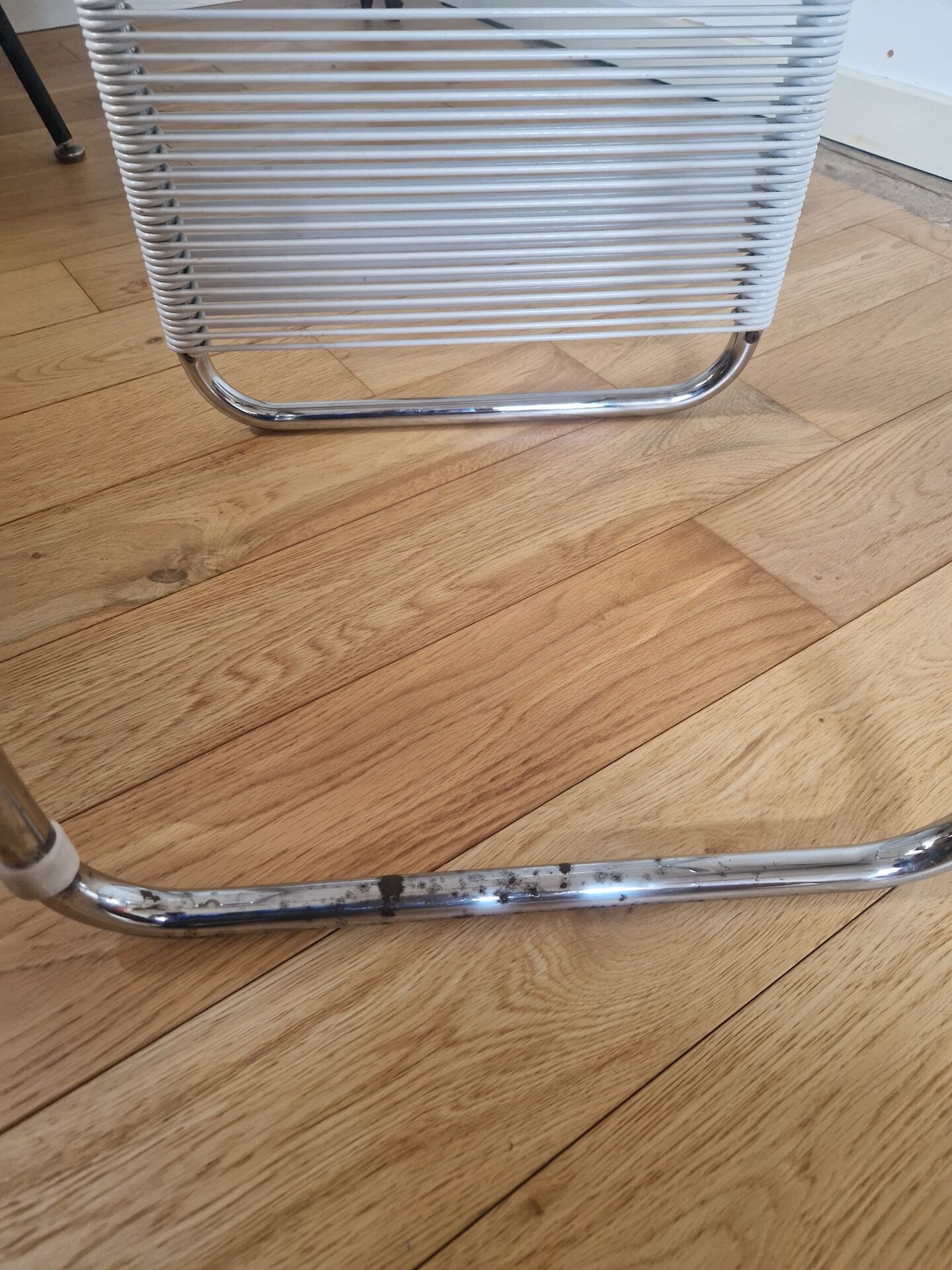 Knoll Stool by Andre Dupre Tubular Steel