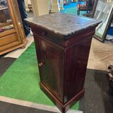 Louis Philippe mahogany bedside table