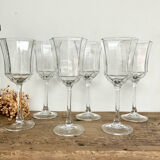 6 stemmed glasses "Octime" Luminarc