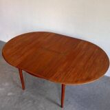 Vintage Danish dining table round
