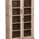 Beige lacquered teak sideboard