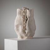 CERAMIC CHAIN VASE