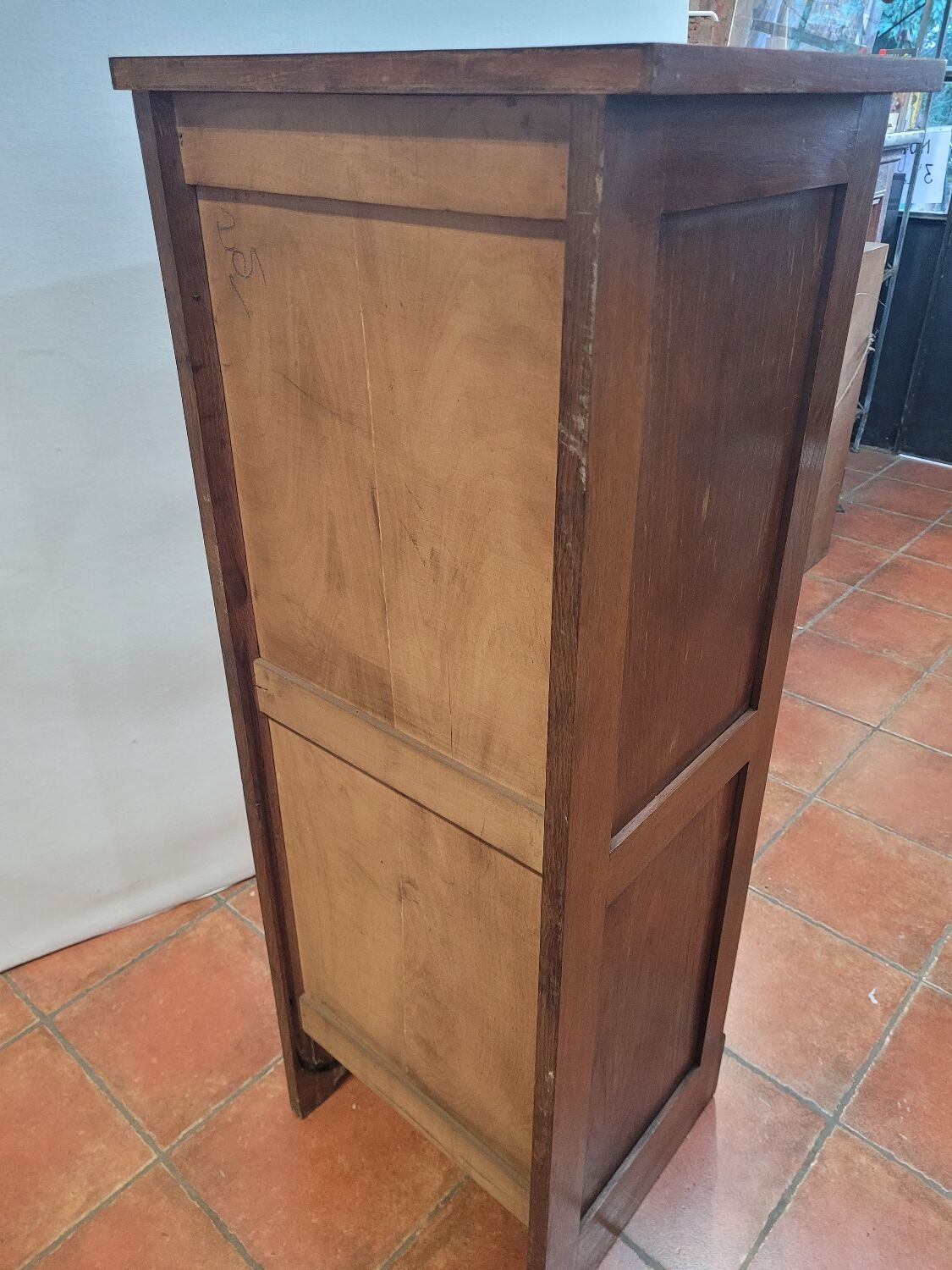 Old single curtain binder