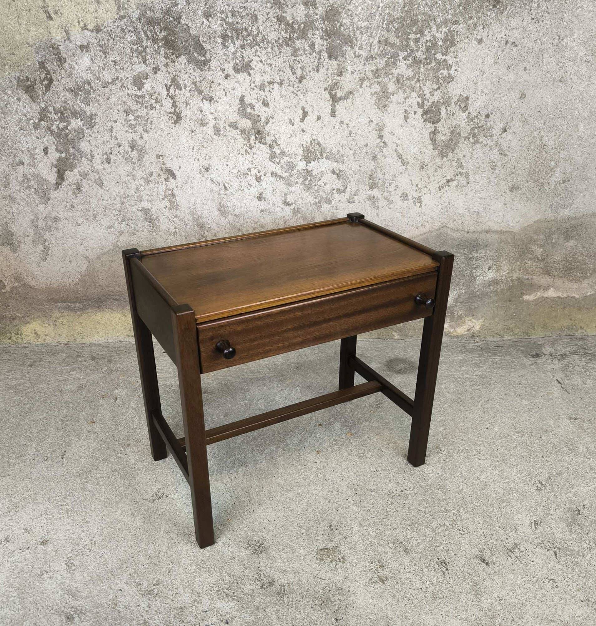 Table de chevet vintage Jacques Hauville
