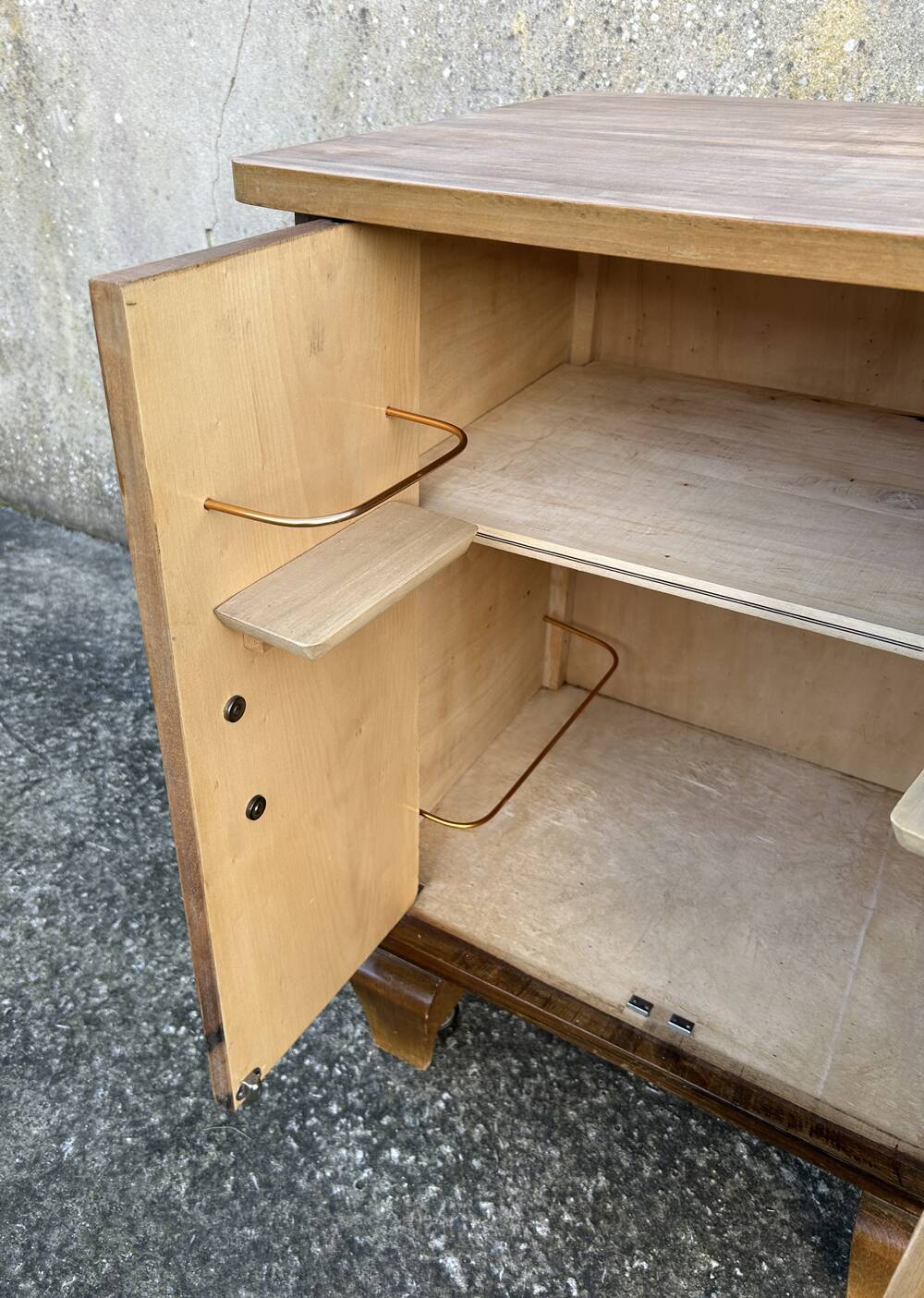 Art Deco bar cabinet, rosewood, 1930s