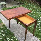 Dining table folding old rosewood from 2 to 6 people