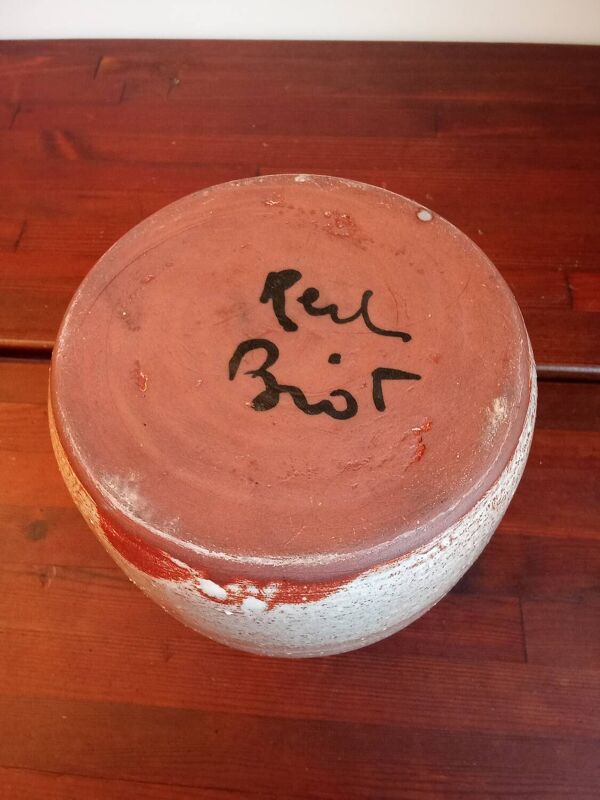 Vase bouteille  de Alain Rech (1936-2023)