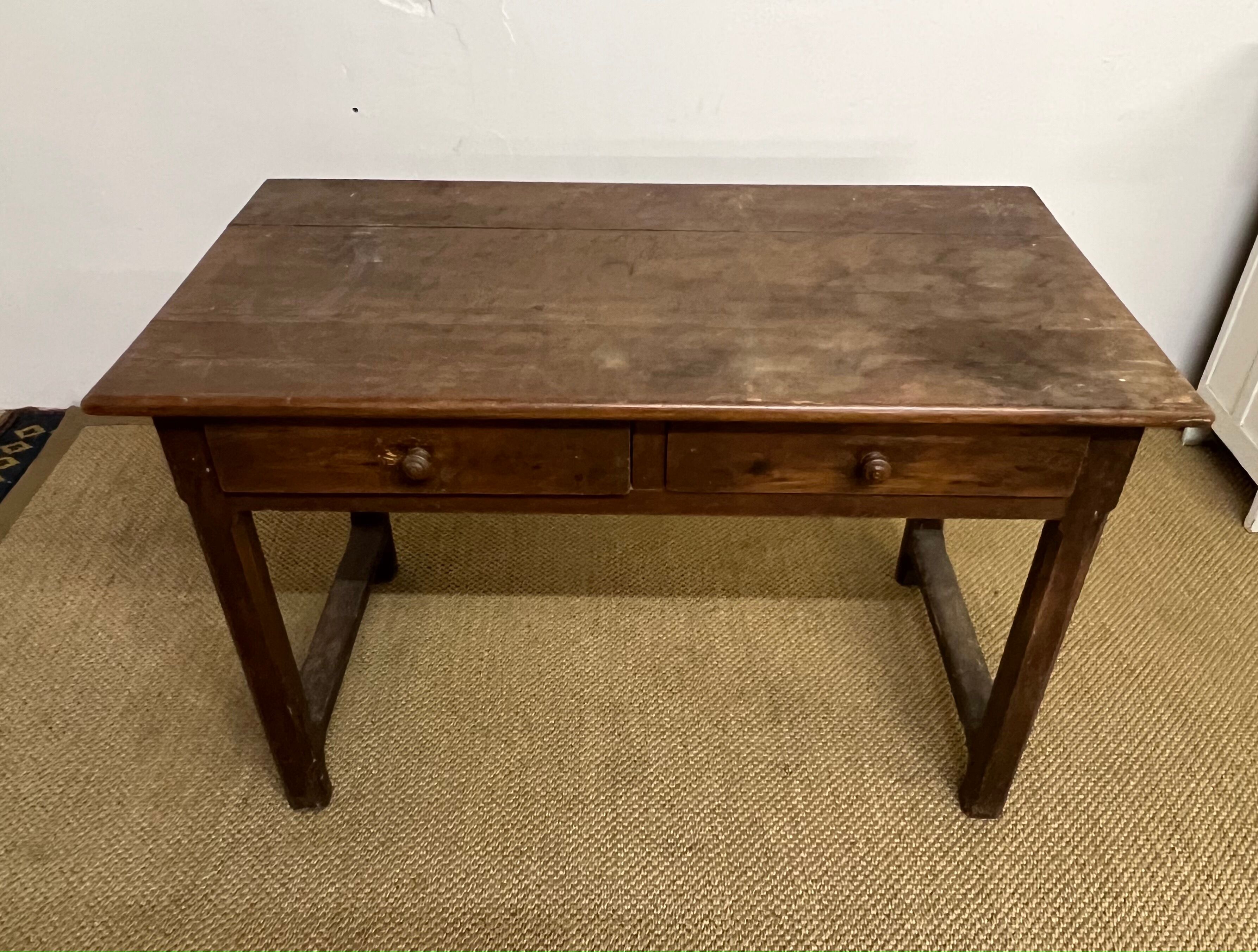 Small old farmhouse table