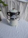 White silver Salam coffee pot Limoges France