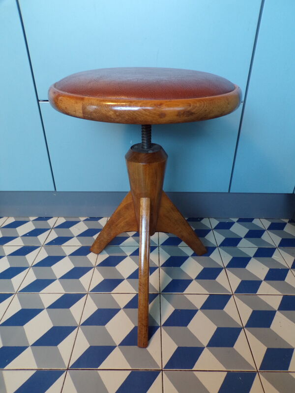 Tabouret à vis rocket 1930