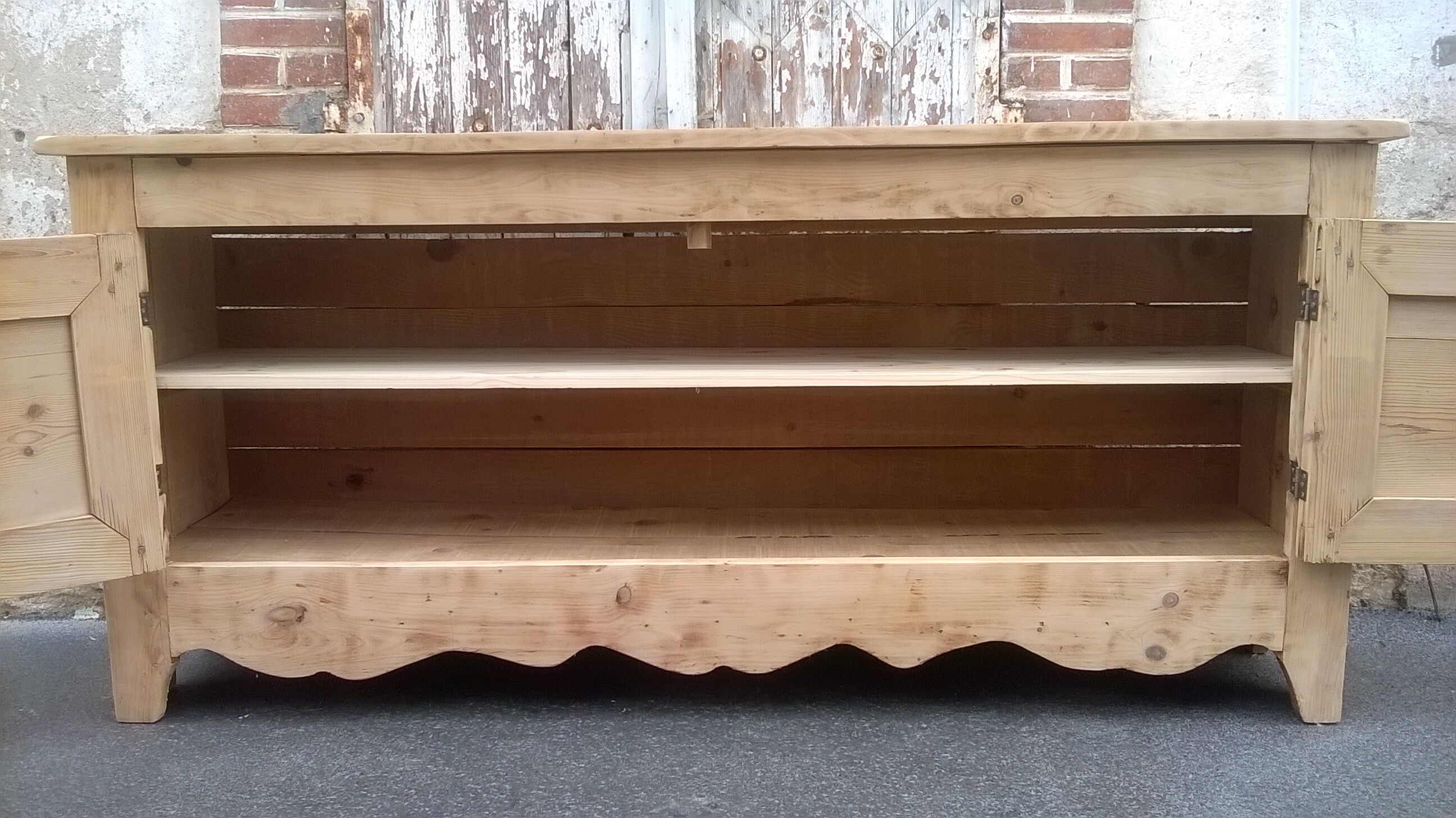 Fir country sideboard