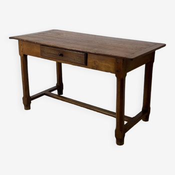 Solid wood farm table