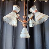 Antique 6-light chandelier
