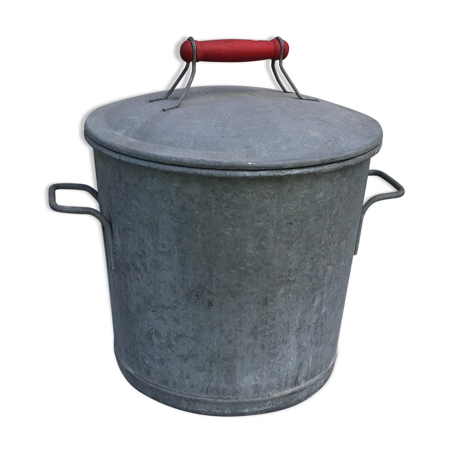 Lessiveuse Miniature En Zinc Pour Poupée – Ancienne – Occasion