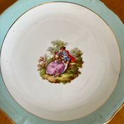 Ceranord France “Fragonard” semi vintage porcelain dish