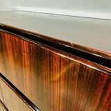 Commode en bois de rose 1970
